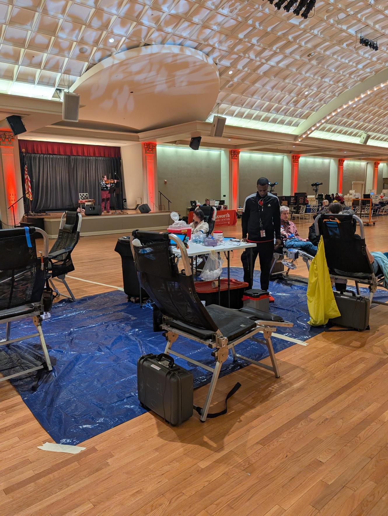 Music Hall Donors and Stage