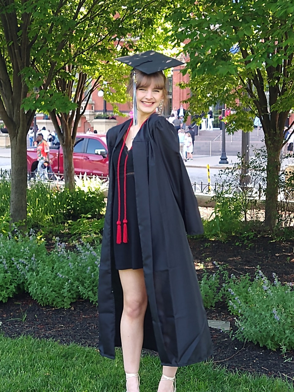 Graduate with Hoxworth Honors Red Cord