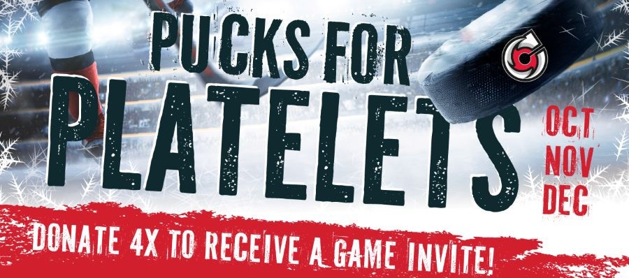 Donate platelets 4 or more times July-September and you'll be invited to a special VIP FC Cincinnati game experience