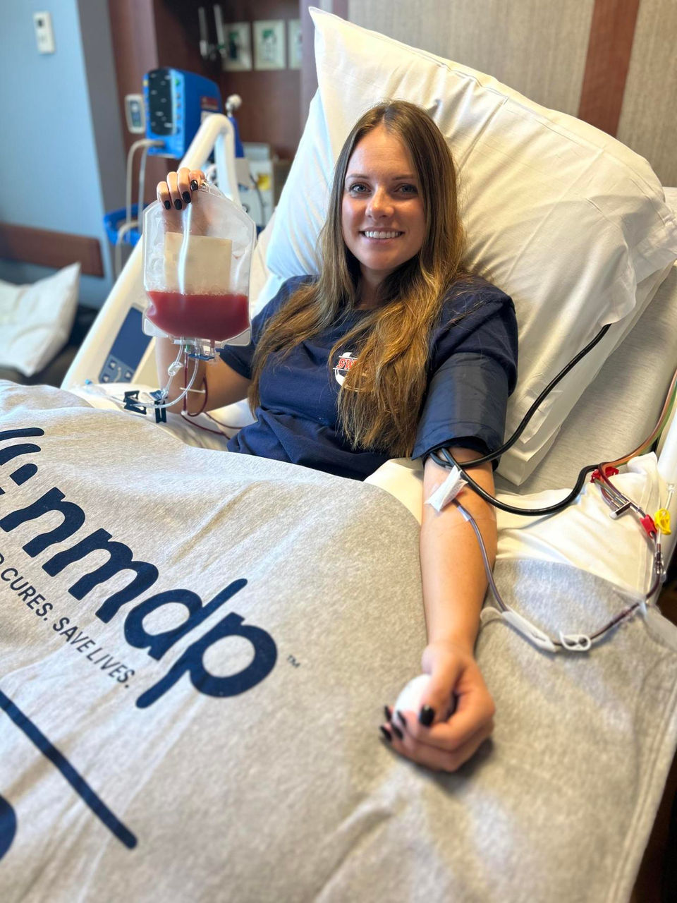 Billie Jo with her stem cells