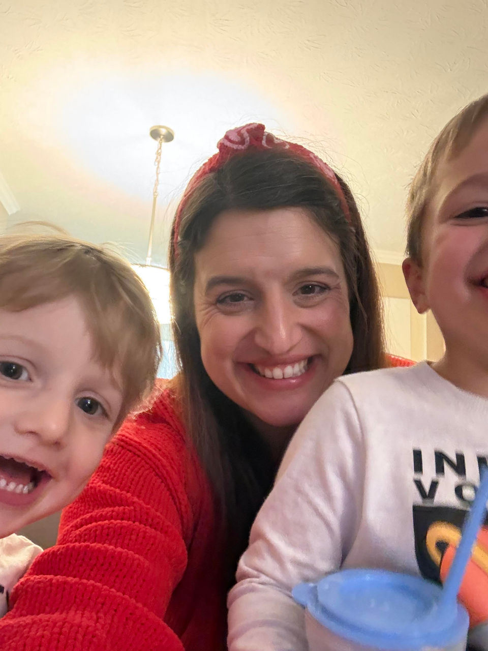 Morgan with her two sons