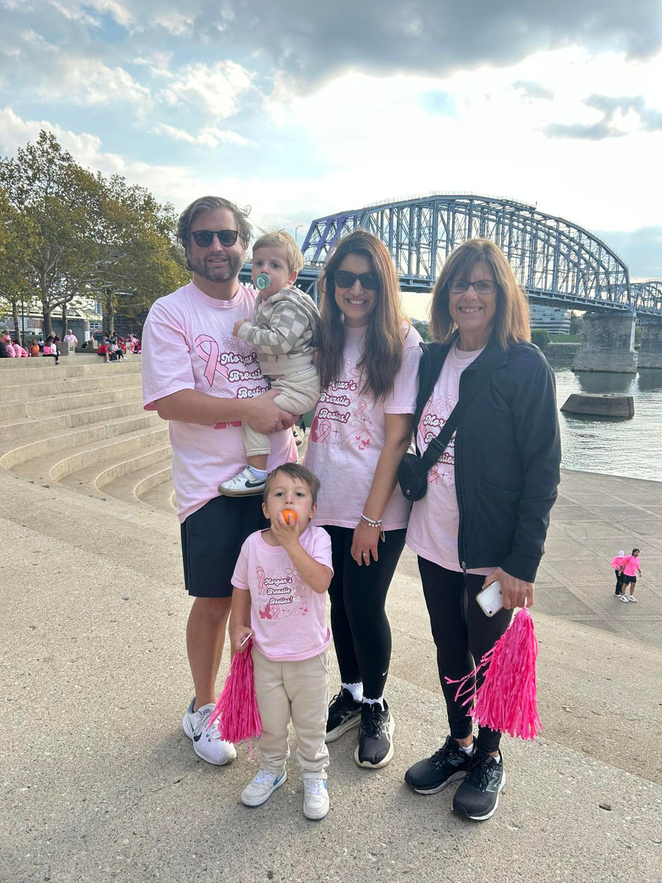 Morgan and her family