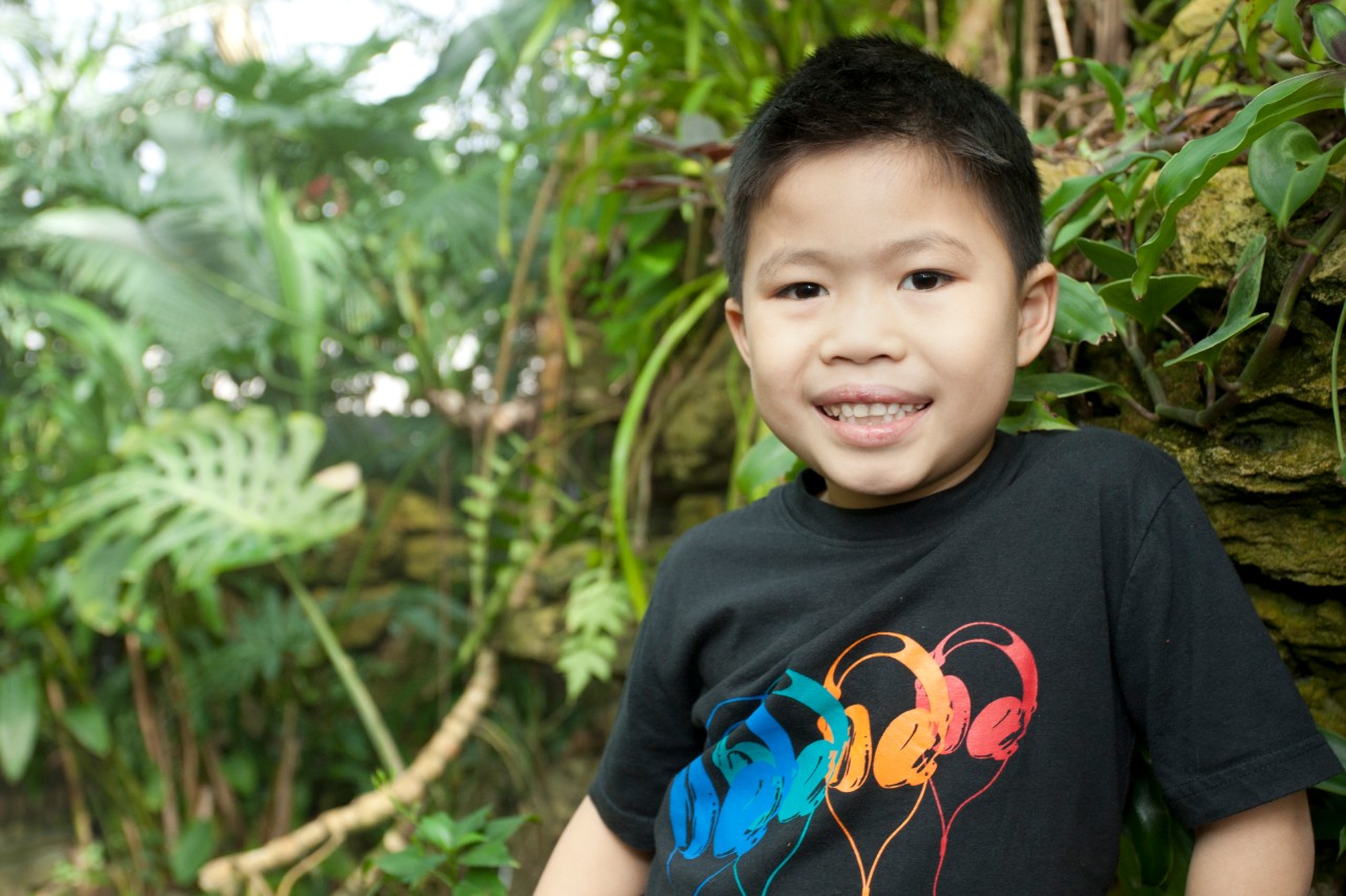 Krohns Conservatory Hoxworth recipient, Gabriel Clark.