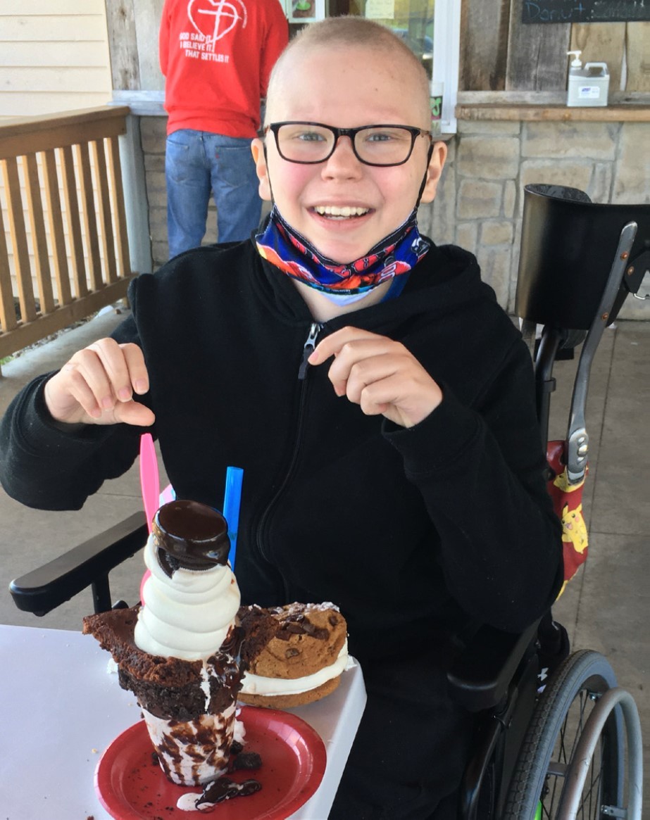 Eli Simpson Hoxworth Blood Center Recipient