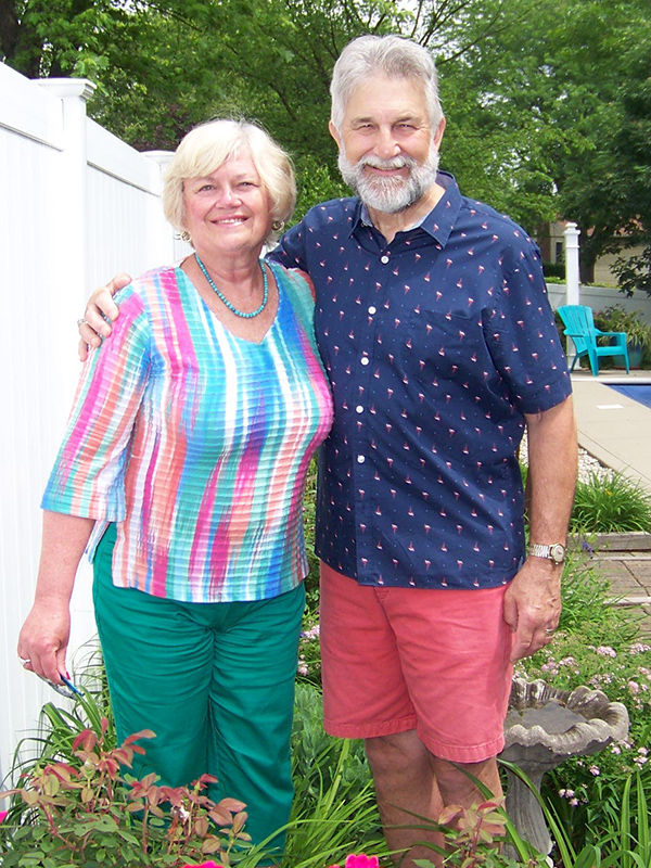 Glenn and his wife Marta