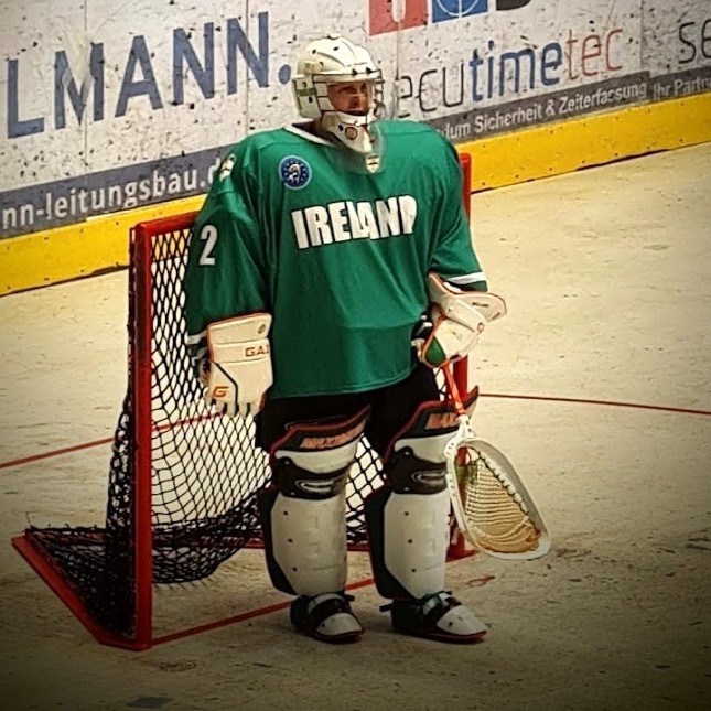 Sean Murphy playing lacrosse