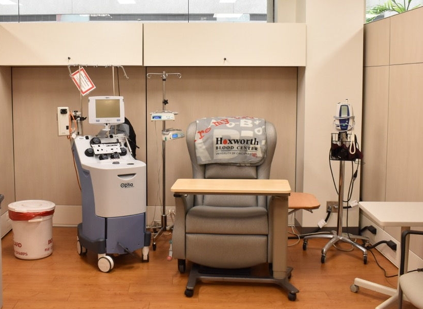 Apheresis Donor Space